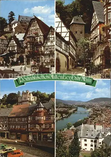 Miltenberg Main Teilansichten  Kat. Miltenberg