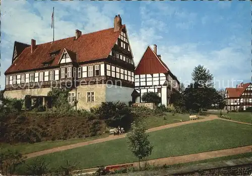 Blomberg Lippe Burg altes Amtshaus  Kat. Blomberg