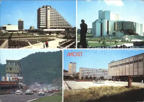 Most Tschechien Hotel Murom Divadlo pracujicich Sportovne branny  Kat. Bruex