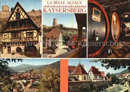 Kaysersberg Haut Rhin Musee Donjon Pont fortifie  Kat. Kaysersberg
