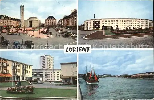 Lorient Morbihan Bretagne Place Alsace Lorraine Rue Guemene Jules Legrand Kat. Lorient