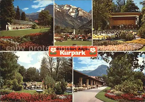 Oberstdorf Kurpark  Kat. Oberstdorf