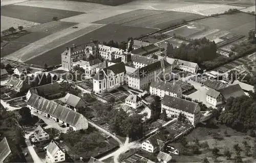 Saulgau Kloster Siessen Fliegeraufnahme Kat. Bad Saulgau