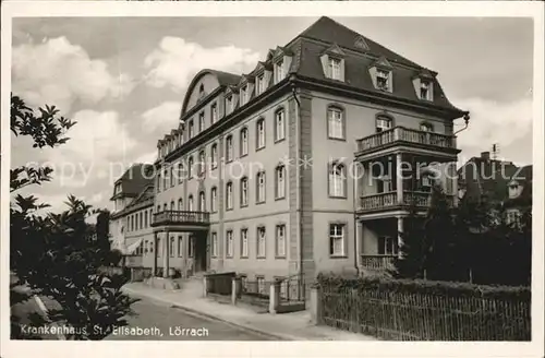 Loerrach Krankenhaus St Elisabeth Kat. Loerrach