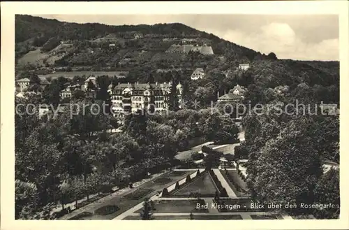 Bad Kissingen mit Rosengarten Kat. Bad Kissingen