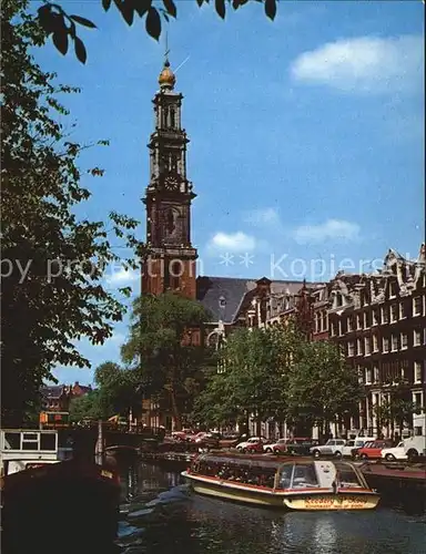 Amsterdam Niederlande Westertoren Kat. Amsterdam