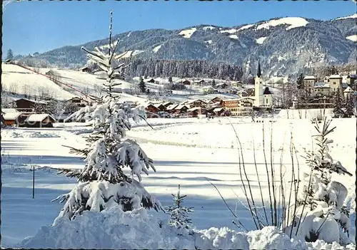 Goldegg Hotel Post Cafe Ortsansicht Kat. Goldegg am See