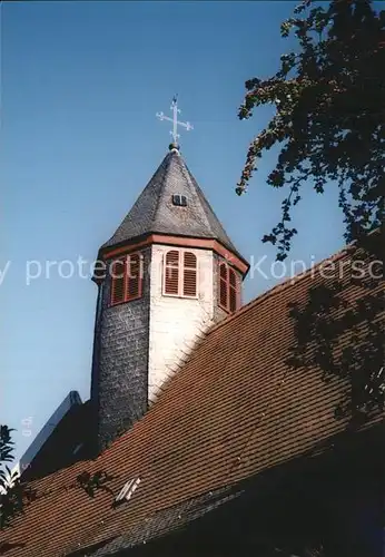 Petterweil Ev Kirche Glockenturm Dachreiter Kat. Karben