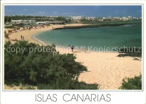 Corralejo Playa de blanca arena  Kat. La Oliva Fuerteventura