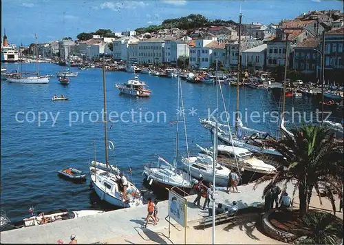 Mali Losinj Hafenpartie Kat. Kroatien