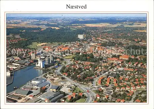 Naestved Fliegeraufnahme Kat. Naestved