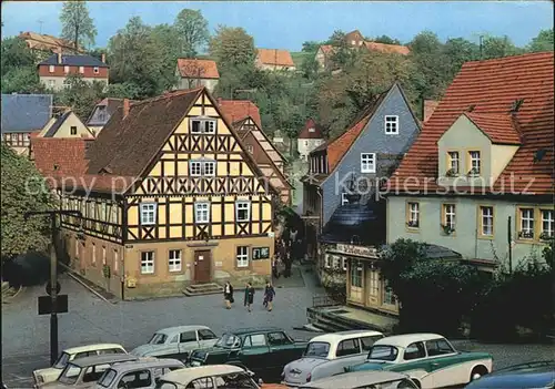 Hohnstein Saechsische Schweiz Marktschloss Kat. Hohnstein