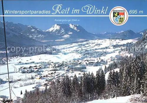 Reit Winkl Kaisergebirge Skigebiet Kat. Reit im Winkl