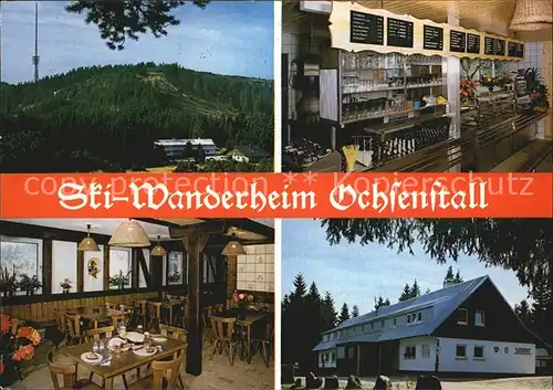 Hornisgrinde Ski Wanderheim Ochsenstall Kat. Sasbach