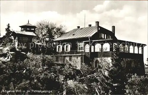 Marktredwitz Koesseine Unterkunftshaus Kat. Marktredwitz