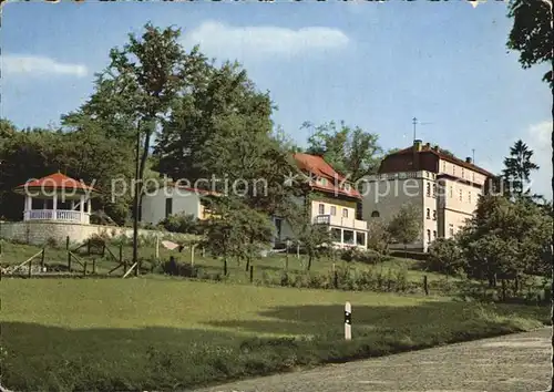 Schotten Kursanatorium Vogelsberg Kat. Schotten