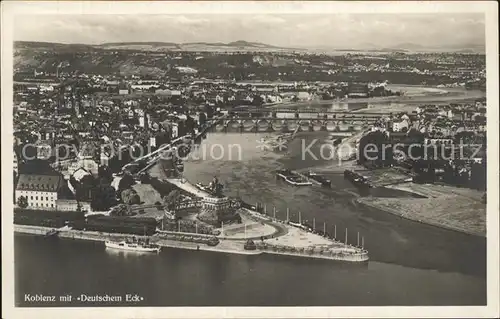 Koblenz Rhein Deutsches Eck Kat. Koblenz