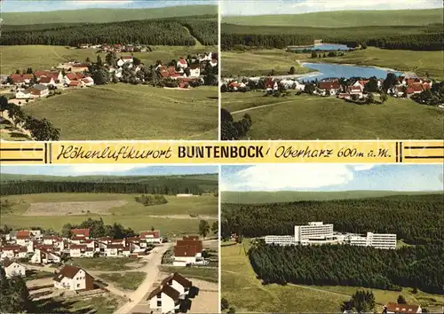 Buntenbock Fliegeraufnahmen Kat. Clausthal Zellerfeld