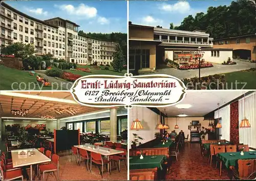 Breuberg Sandbach Ernst Ludwig Sanatorium Kat. Breuberg
