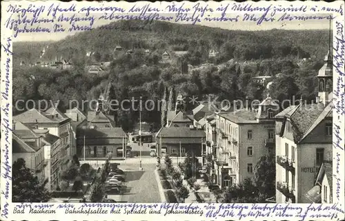 Bad Nauheim Bahnhofsallee Sprudel Johannisberg Kat. Bad Nauheim