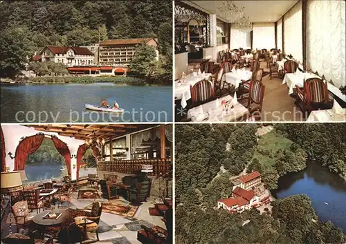 Bad Lauterberg Fliegeraufnahme Schroth  und Kneipp Kurhotel Wiesenbeker Teich Kat. Bad Lauterberg im Harz