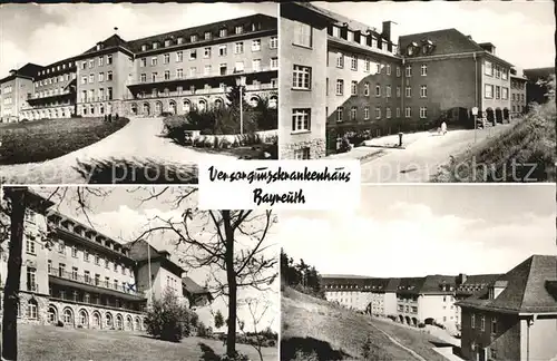Bayreuth Staatliches Versehrtenkrankenhaus Kat. Bayreuth