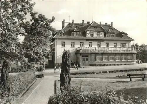 Hartha Tharandt Erholungsheim im Forsthaus Kat. Tharandt