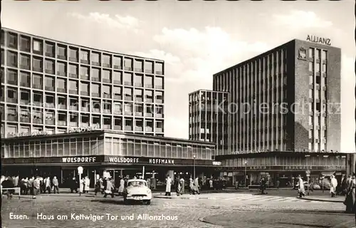 Essen Ruhr Haus am Kettwiger Tor und Allianzhaus Kat. Essen