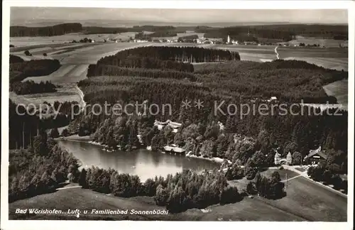 Bad Woerishofen Familienbad Sonnenbuechl Fliegeraufnahme Kat. Bad Woerishofen