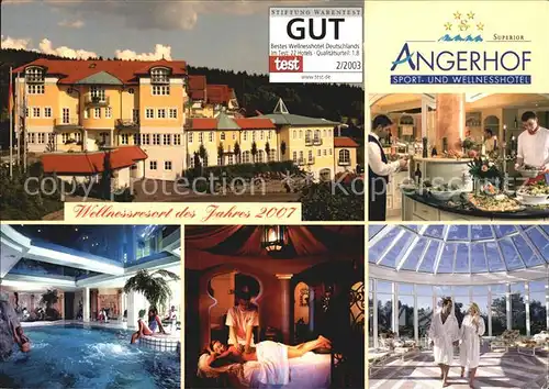 St Englmar Sport  und Wellnesshotel Angerhof Kat. Sankt Englmar