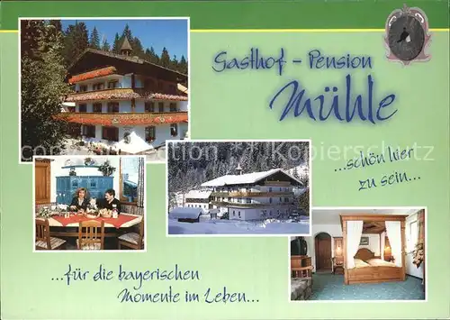 Rinchnach Gasthof Pension Muehle im Bayerischen Wald Kat. Rinchnach