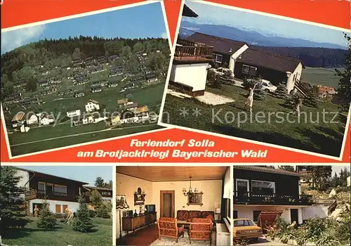 Solla Waldkirchen Feriendorf am Brotjacklriegl  Kat. Waldkirchen