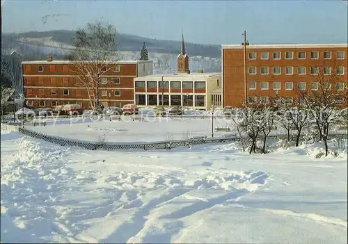 Sasbachwalden Sanatorium Dr Wagner Schwarzwald im Winter Kat. Sasbachwalden