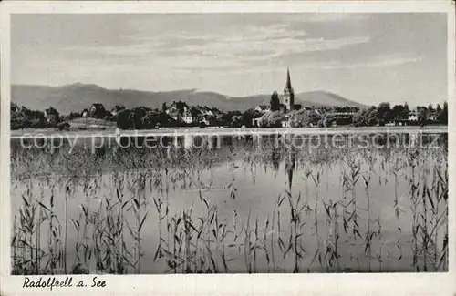 Radolfzell Bodensee Panorama Kat. Radolfzell am Bodensee