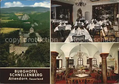 Attendorn Burghotel Schnellenberg  Kat. Attendorn