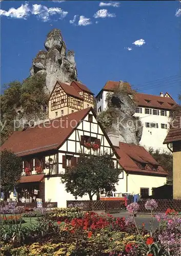 Tuechersfeld Blick auf Fraenkische Schweiz Museum Kat. Pottenstein
