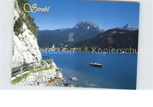 Strobl Wanderweg am Wolfgangsee Kat. Strobl