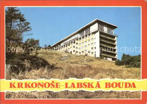 Krkonose Labska Bouda Kat. Polen
