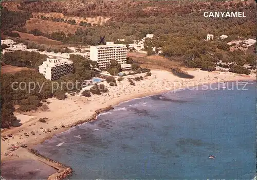 Canyamel Strand Hotels Fliegeraufnahme Kat. Mallorca