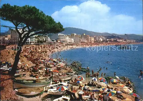 Lloret de Mar Strand  Kat. Costa Brava Spanien