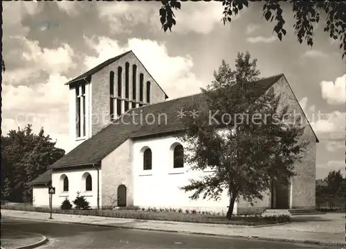 Berlin Schlachtensee Kirche zu den Heiligen zwoelf Aposteln Kat. Berlin