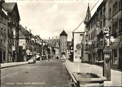 Villingen Schwenningen Obere Strasse Norrobrunnen Kat. Villingen Schwenningen