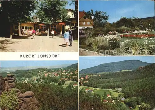 Jonsdorf Panorama Kurort Kat. Kurort Jonsdorf