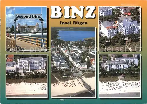 Binz Ruegen Seebad Hotelanlagen Strand Kat. Binz