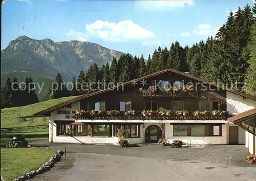 Pfronten Berggasthof Schlossanger Alp Kat. Pfronten