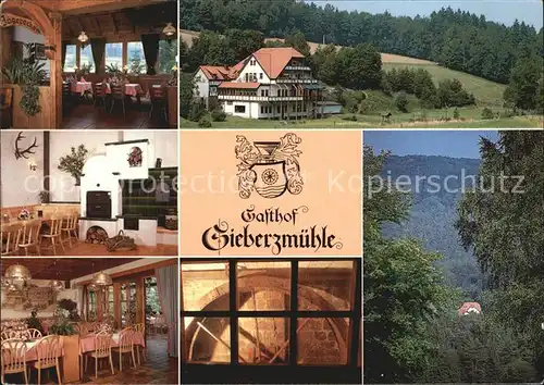 Hosenfeld Gasthof Gieberzmuehle Kat. Hosenfeld