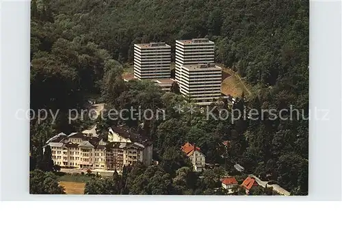 Bad Harzburg Fliegeraufnahme Riefenbach Klinik Appart Hotel Casino Kat. Bad Harzburg