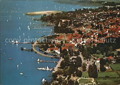 Steinhude Strandpromenade Badeinsel Steinhuder Meer Binnensee Fliegeraufnahme Kat. Wunstorf