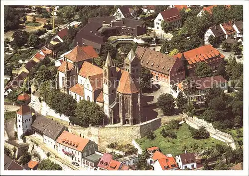 Breisach Rhein St Stephansmuenster mit Oberstadt Fliegeraufnahme Kat. Breisach am Rhein