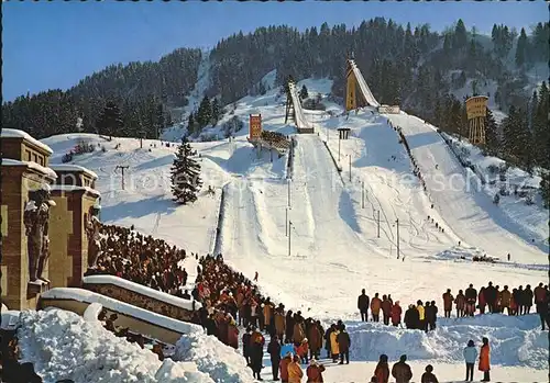 Garmisch Partenkirchen Olympia Skistadion Kat. Garmisch Partenkirchen